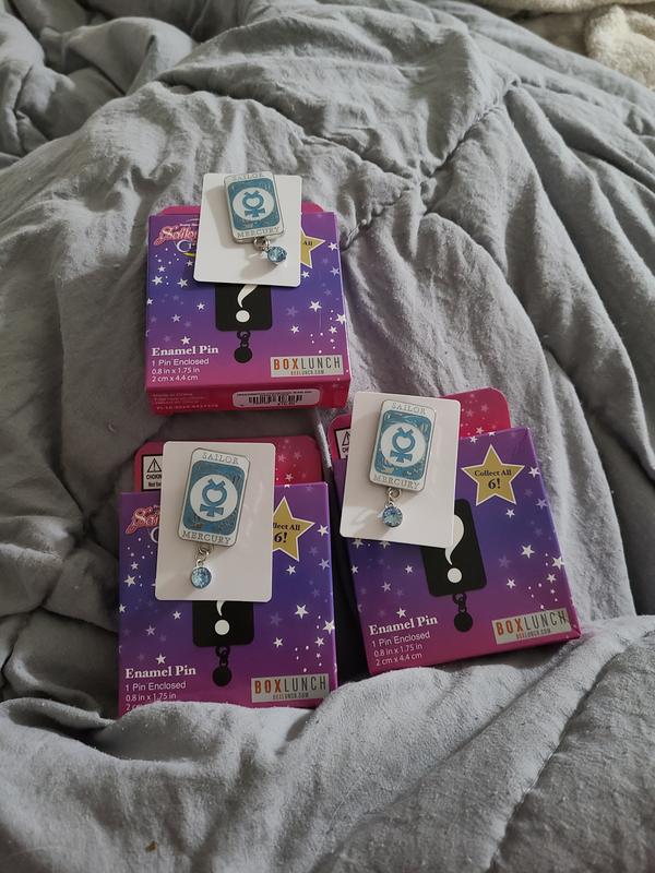 Sailor Moon Crystal Sailor Scout Symbols Blind Box Enamel Pin