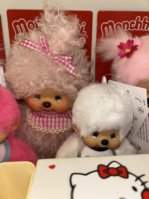 Monchhichi Colors White Plush Bag Clip | BoxLunch
