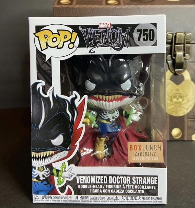 Funko Pop! Marvel Venom Venomized Doctor Strange Glow-in-the-Dark