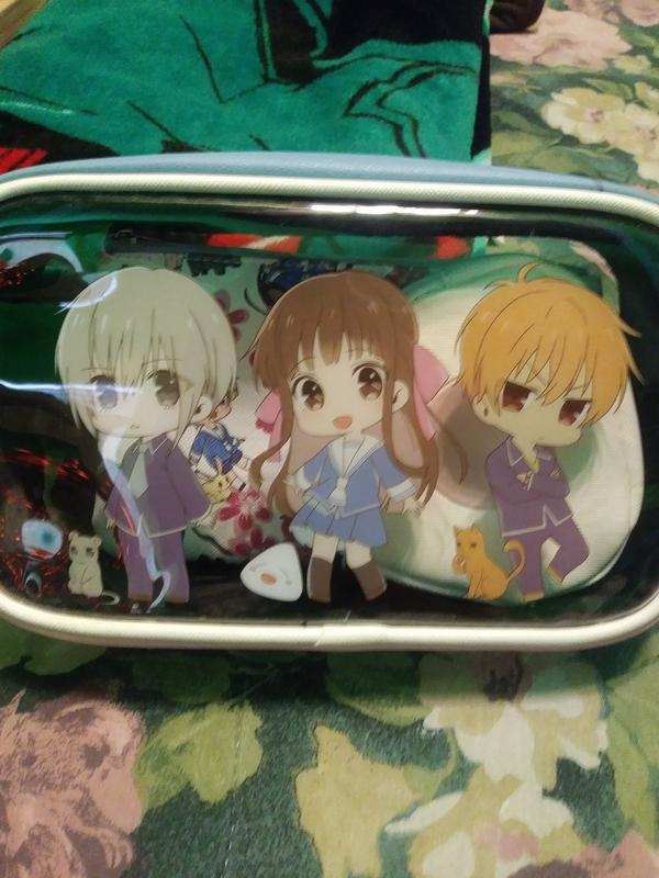 Fruits Basket outlet Chibi Characters Makeup Bag Bundle