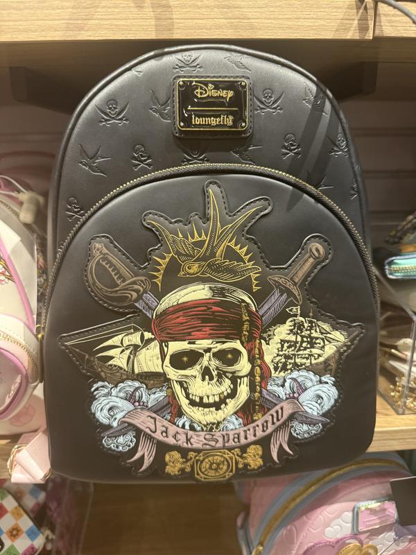 Loungefly Disney Pirates of the Caribbean Jack Sparrow Skull  display picture 2