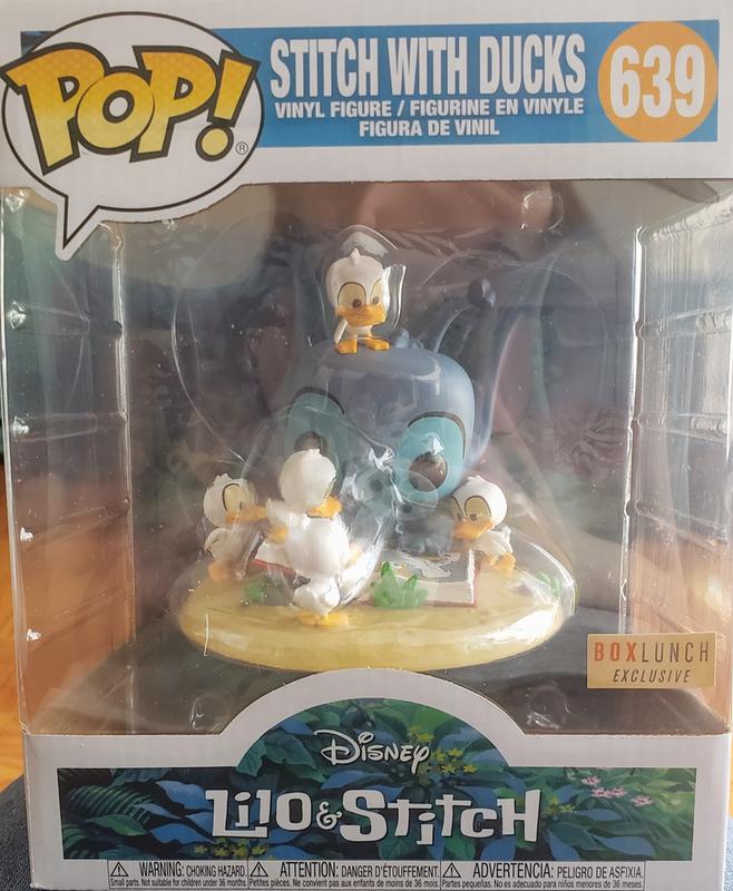 Funko Pop! Disney Lilo & Stitch Stitch with Ducks Vinyl Figure - BoxLunch  Exclusive