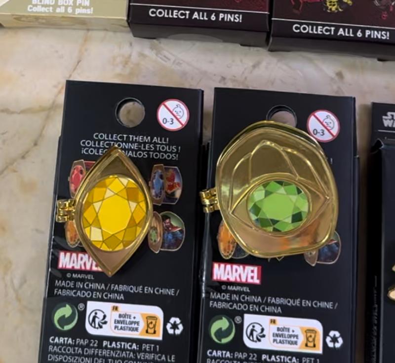 Loungefly Marvel Infinity Stones Hinge Blind Box Enamel Pin