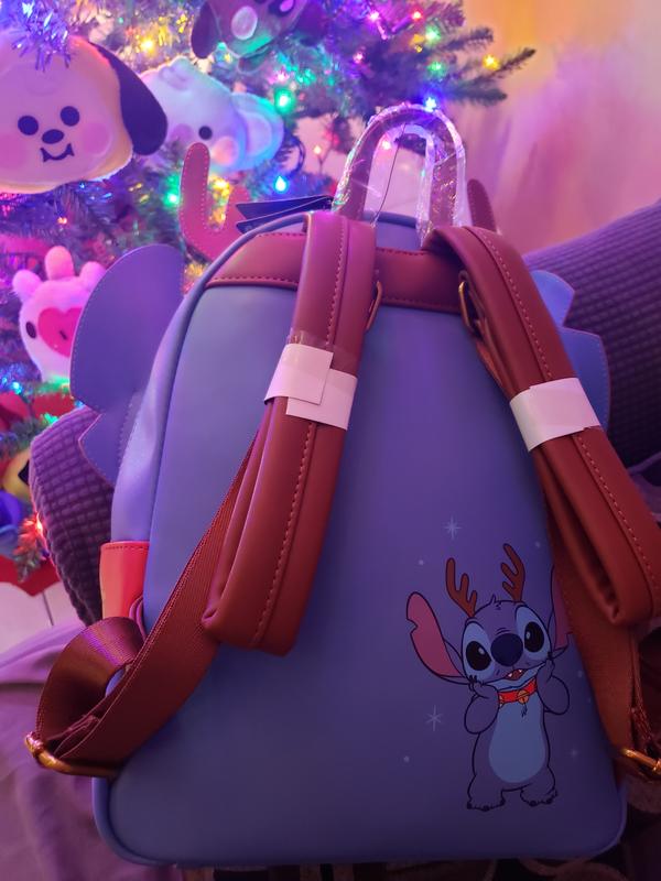 Loungefly Disney Lilo & Stitch Reindeer Stitch Mini Backpack  display picture 1