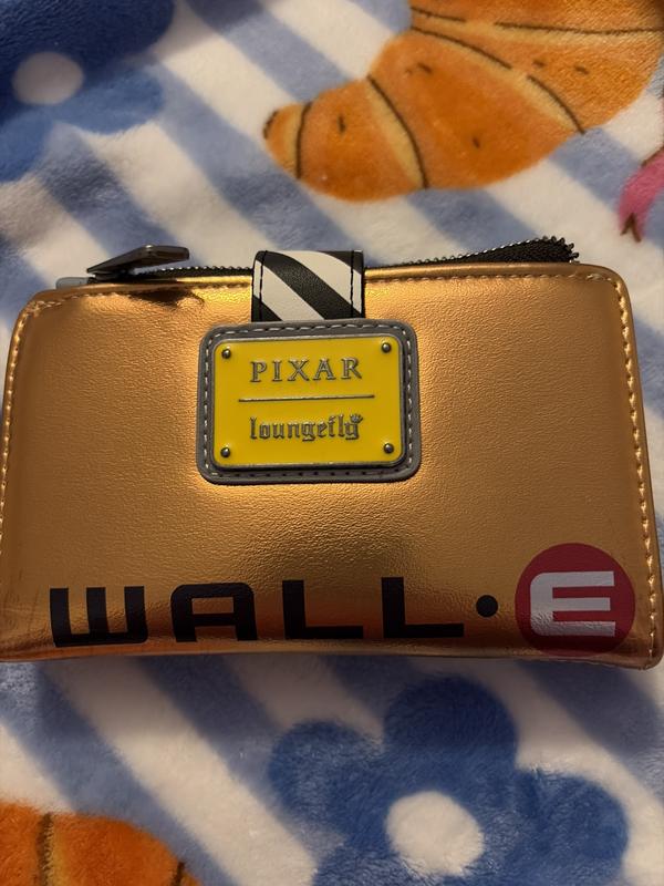 Loungefly ラウンジフライWALL-E 二つ折り財布 Loungefly Disney Pixar WALL-E Metallic WALL-E Figural Wallet