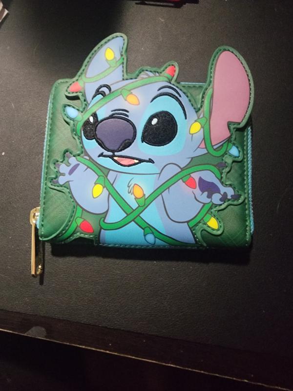 Loungefly Disney Lilo & Stitch Upside Down Zip Wallet - BoxLunch