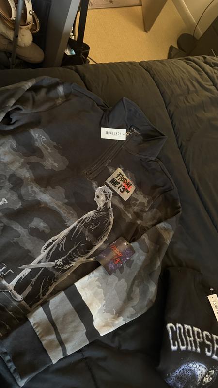 Friday the 13th Scenic Quarter Zip Sweatshirt — BoxLunch Exclusive