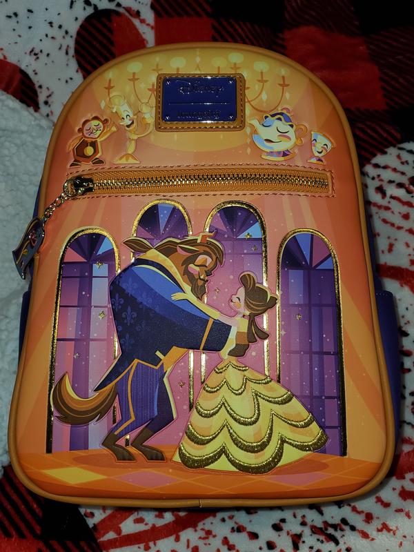 Loungefly Disney Beauty and the Beast 30th Anniversary Chibi Ballroom Backpack An enchanting style awaits with this Beauty and the Beast  main image 2