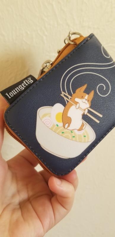 Loungefly Corgi Ramen Food Card Wallet Rare Cardholder