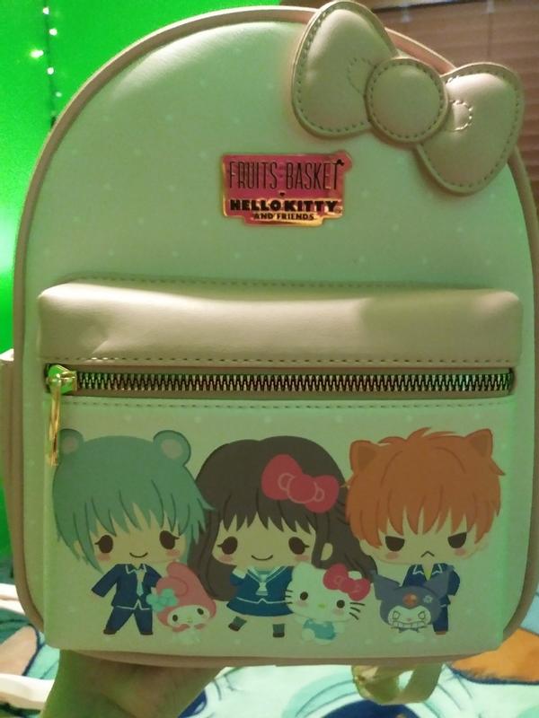 Fruits Basket X Hello Kitty And Friends Chibi Characters Mini Backpack Plandetransformacion 0899