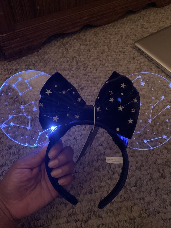 Minnie Mouse Light-Up Constellation Ears Headband – BoxLunch Exclusive – Minnie  Ear Collectors