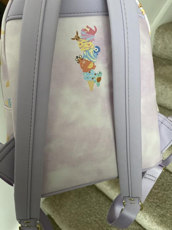 Pokemon Ice Cream Denim Jacket Convertible Mini-Backpack