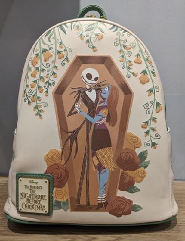 Floral Coffin Jack Skellington Mini Backpack - The Nightmare