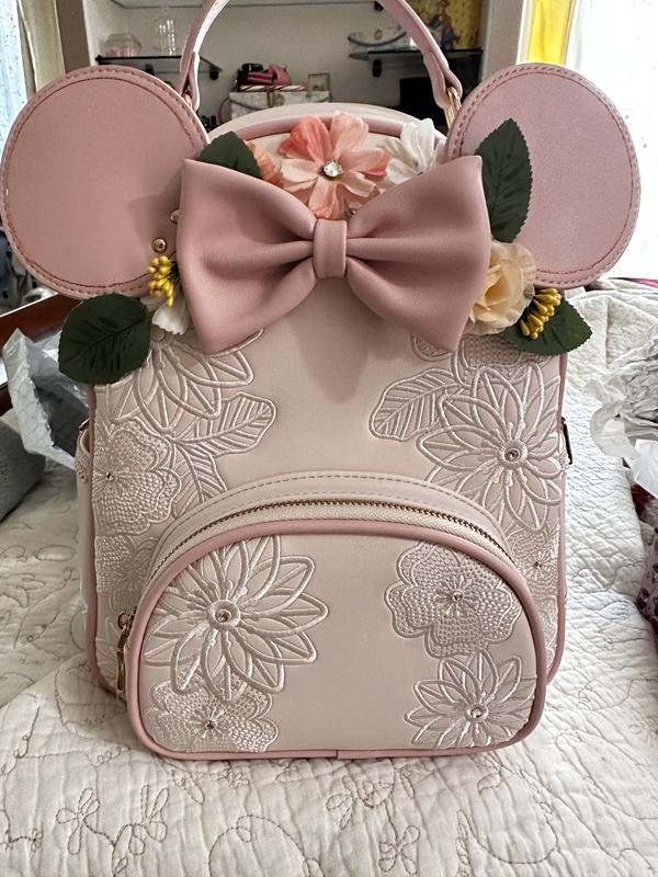 Rose gold discount minnie ears backpack