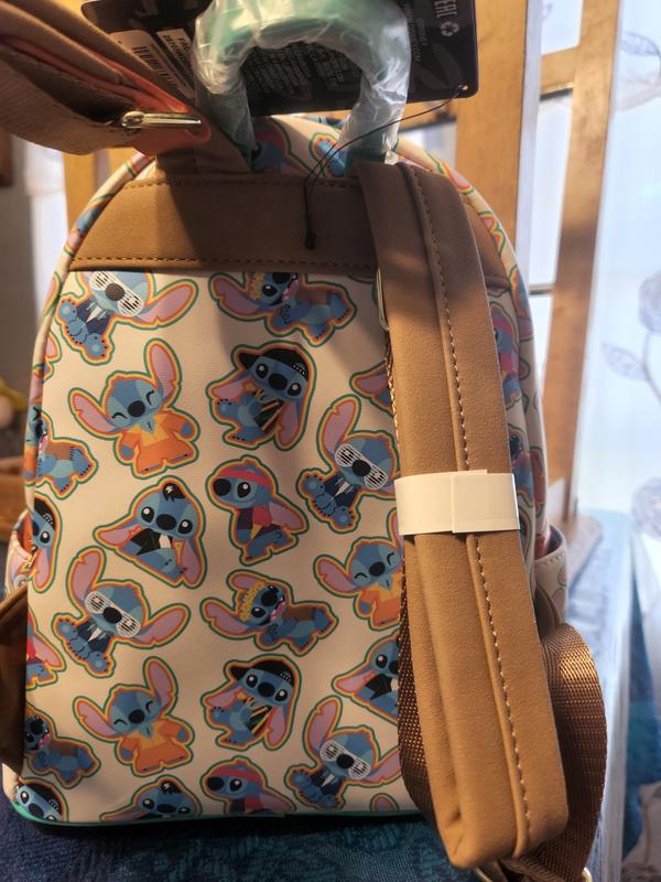 Loungefly Disney Lilo & Stitch Decade Outfits Mini Backpack  display picture 2