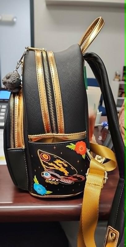 Loungefly Godzilla Mothra Mini Backpack - BoxLunch Exclusive  display picture 2