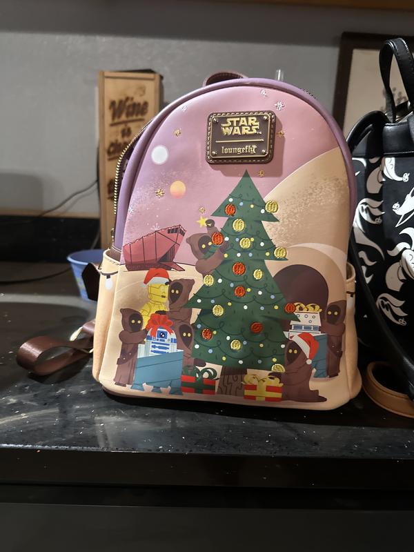 Loungefly Star Wars Jawa Christmas Tree Mini Backpack  display picture 1