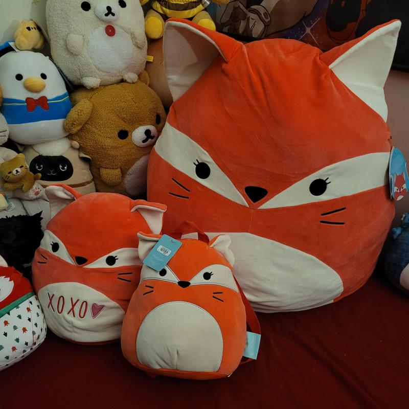 Squishmallows Fifi the Fox Plush Mini Backpack | BoxLunch display picture 3