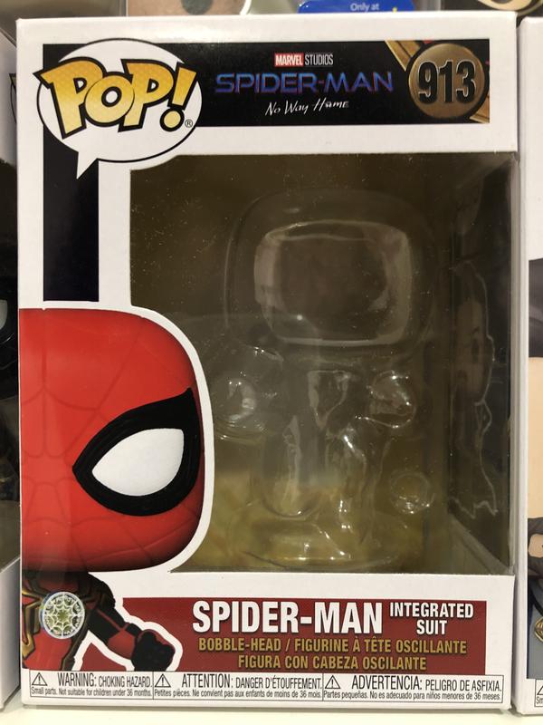 IN STOCK: Funko POP Marvel: Spider-Man: No Way Home - Spider-Man  (Integrated Suit) with Marvel Sleeve