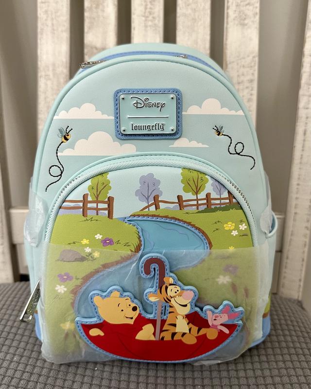 Loungefly Disney Winnie the Pooh Umbrella Scene Mini Backpack
