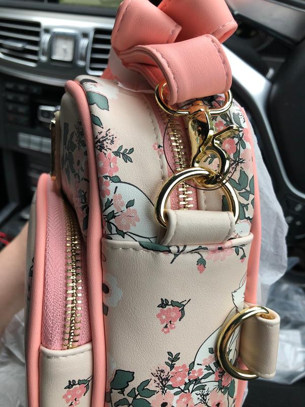 Large Pink Floral Strap Crossbody Purse – The A to Z Boutique