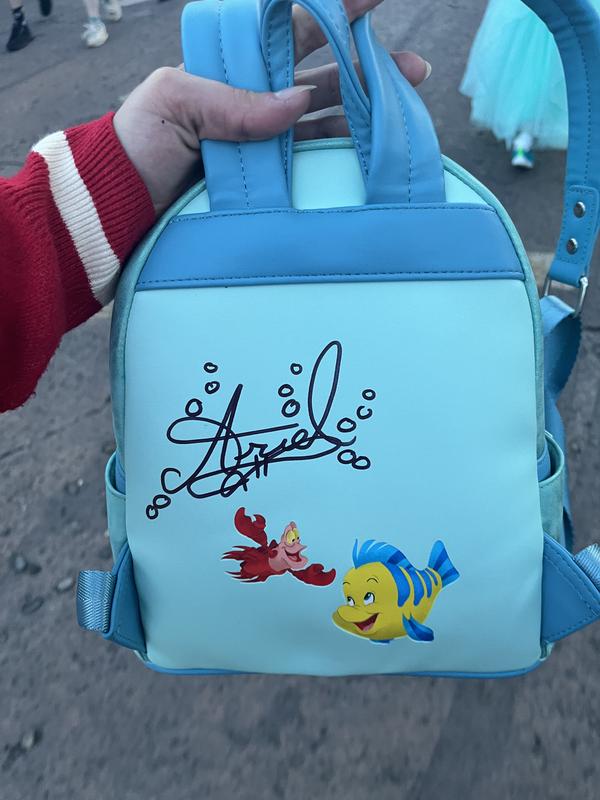 Loungefly Disney The Little Mermaid Glitter Portrait Mini Backpack & Wallet Set Loungefly Disney The Little Mermaid Glitter Portrait Mini  main image 3
