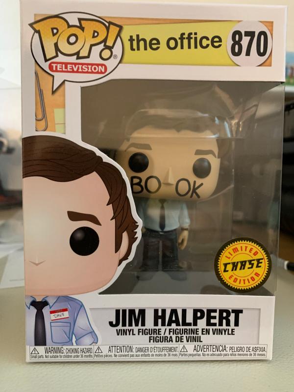 Funko Pop! Television The Office Jim Halpert As Dwight Schrute Box Lunch Exclusive Figure 879