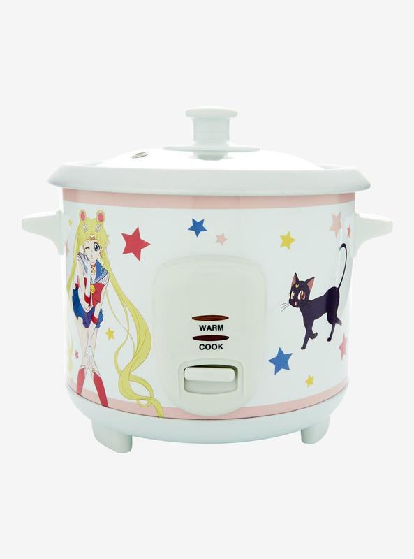 Just Funky: Sailor Moon Crystal Guardian Symbols 3-cup Rice Cooker