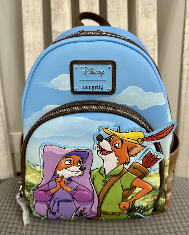 Loungefly Disney Robin Hood & Maid Marian Sky Mini Backpack  display picture 1