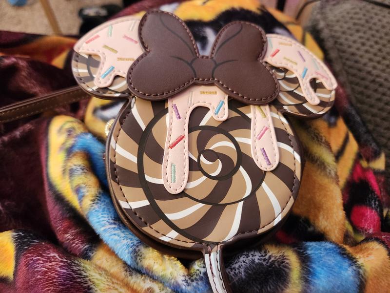 Loungefly Disney Minnie Mouse Chocolate Sprinkle Lollipop