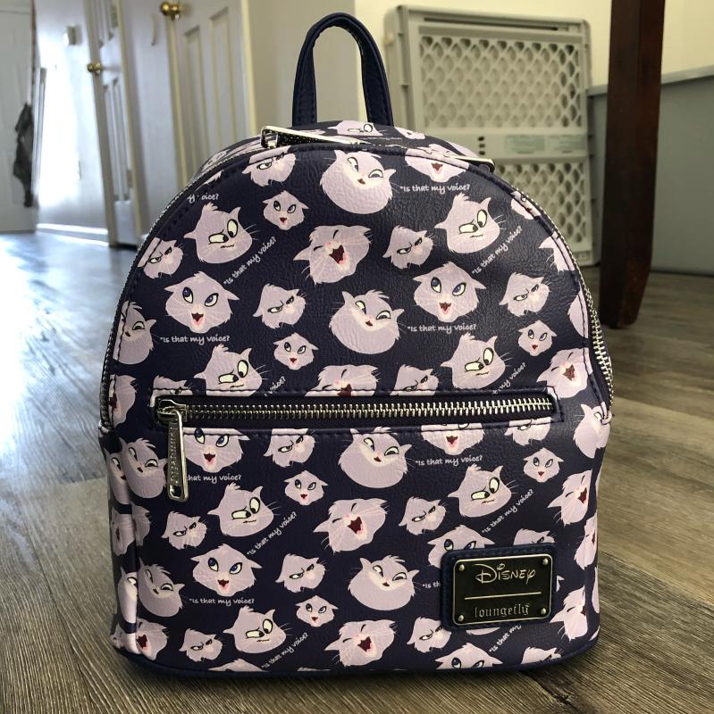 Loungefly Disney 2024 Yzma Cat Mini-Backpack and cardholder