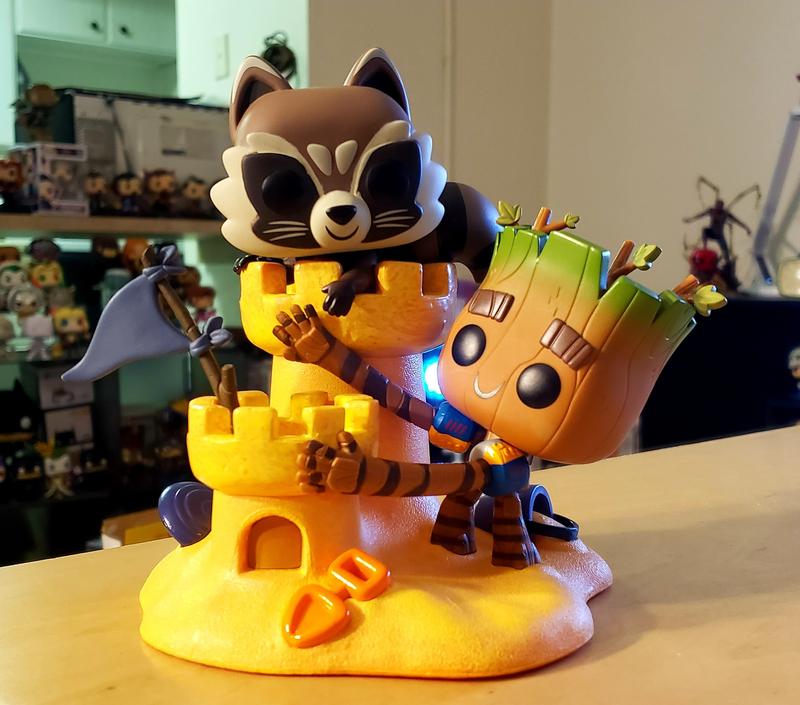Funko Pop Rocket & Groot (Moment) 1089 - Guardians of The Galaxy
