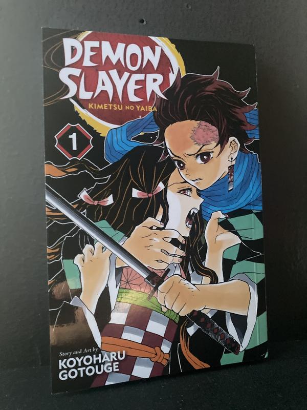 Mangá Demon Slayer Kimetsu No Yaiba Volume 01