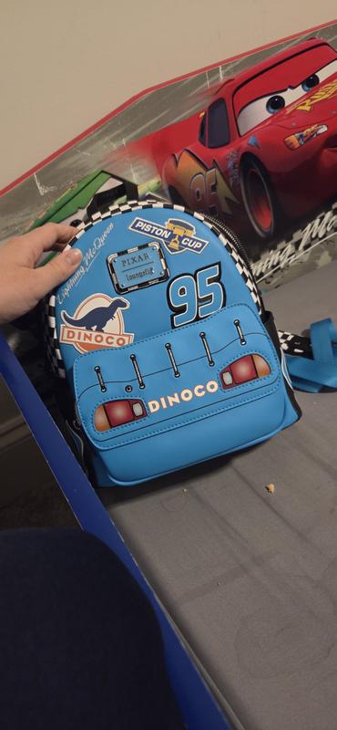 Loungefly Disney Pixar Cars Lightning McQueen Dinoco Light  display picture 1
