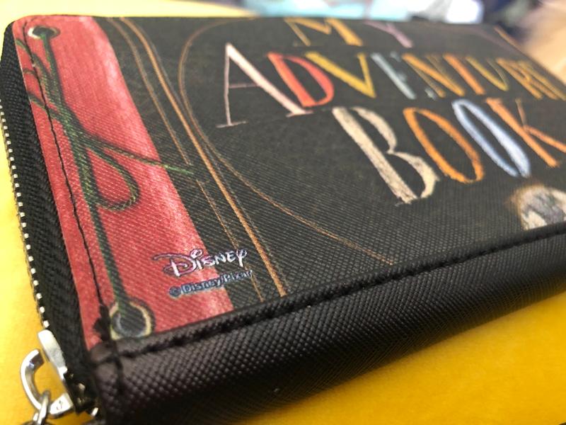 Canvas Zipper Wallet - SMALL - Up MY ADVENTURE BOOK Cover — Buckle-Down