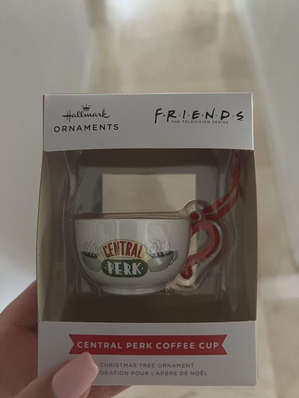 Hallmark FRIENDS Central Perk Mug Decoupage Christmas Ornament, New