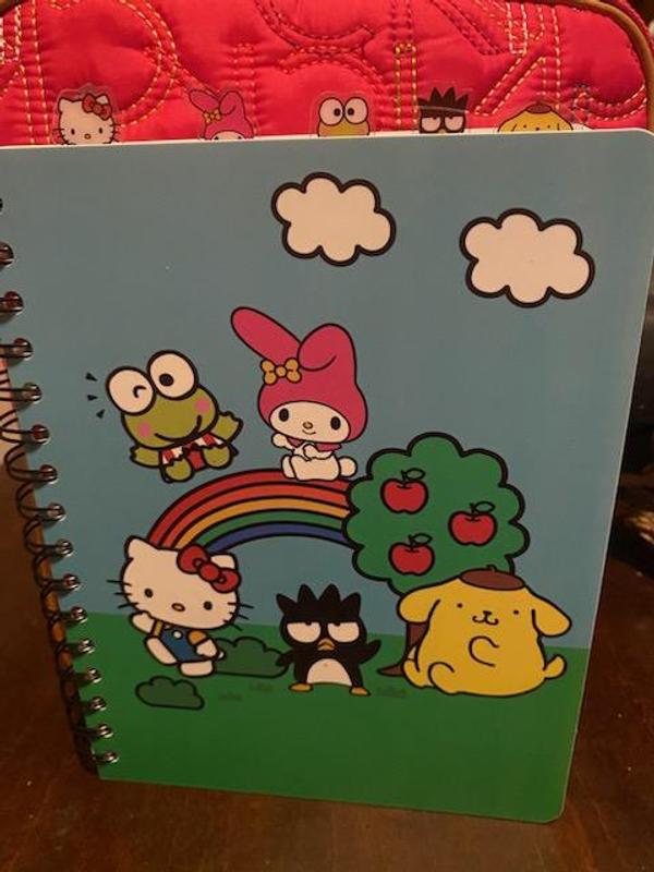 Sanrio Hello Kitty & Friends Rainbow Tab Journal