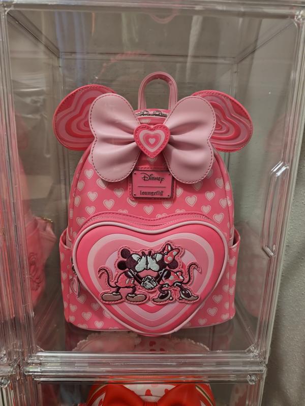 Loungefly Disney Mickey & Minnie Mouse Heart Ears Mini  display picture 2