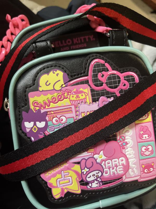 Sanrio Hello Kitty & Friends Neon Lights Mini Backpack/HANDBAG. Brand NEW. Bioworld Sanrio Hello Kitty & Friends Neon Lights Crossbody  main image 2