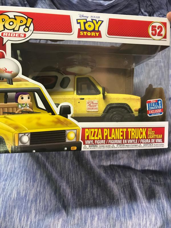 Pop vinyl pizza planet hot sale truck