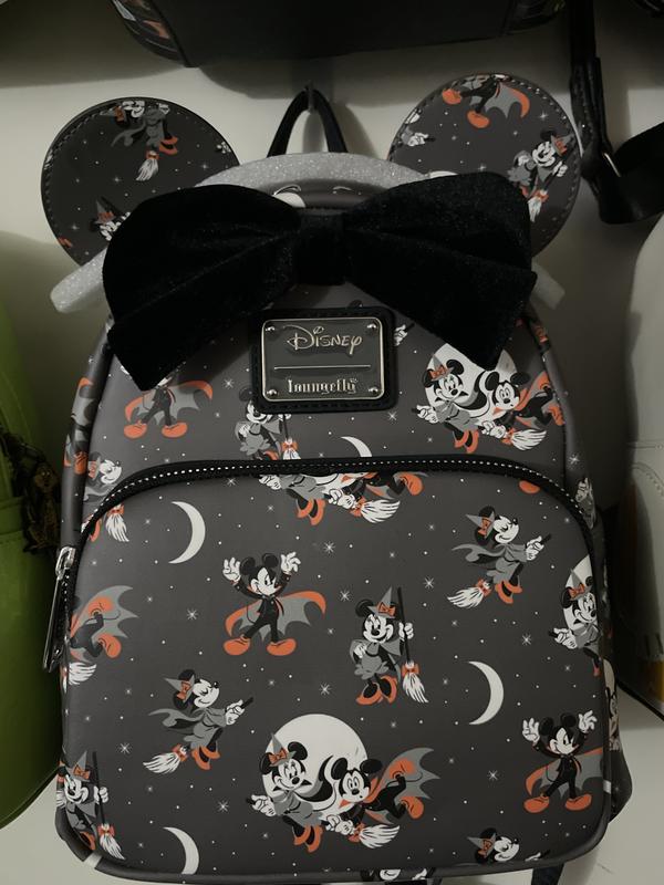 Mickey + Minnie Halloween Spider Backpack is ready for PREORDER! 🧡🕸️