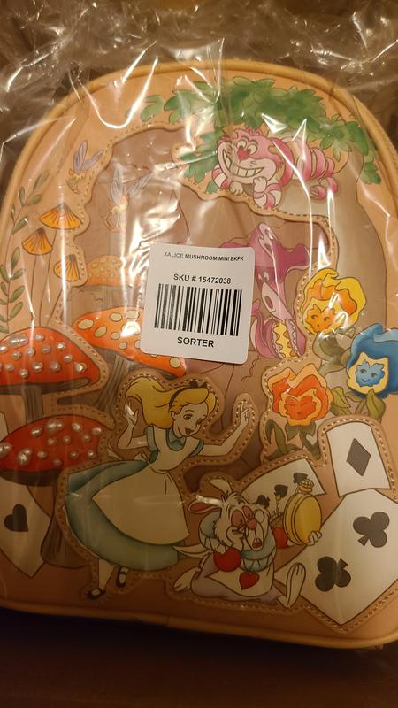 Loungefly Alice in Wonderland Wild Wonderland Forest Friends  display picture 1