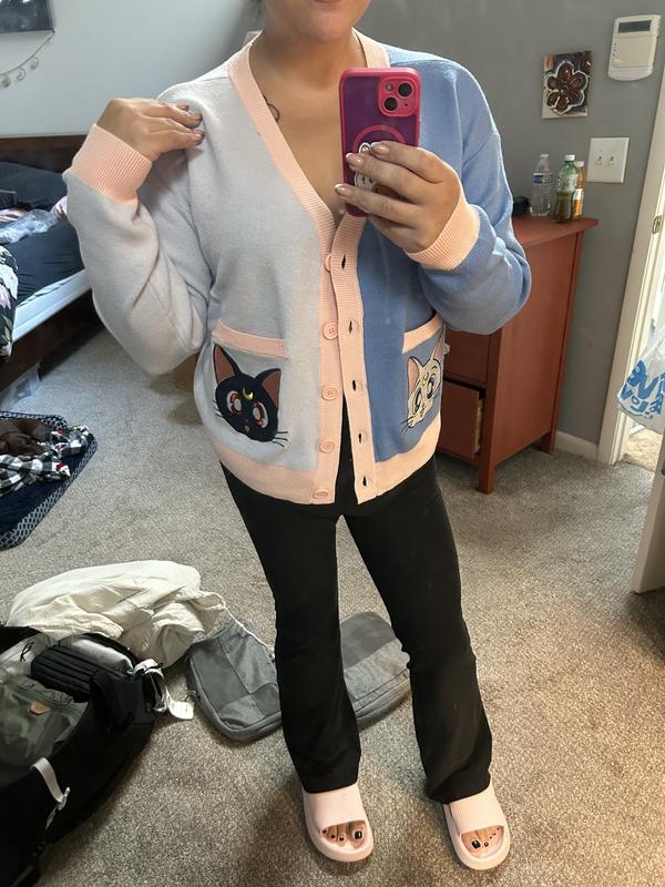 Pretty Guardian Sailor Moon Luna & Artemis Color Block Women's