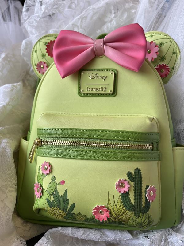 Loungefly Disney Minnie Mouse Cacti Ears Mini Backpack  display picture 1