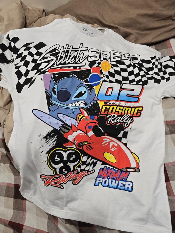 Disney Lilo & Stitch Cosmic Racing T-Shirt -- BoxLunch Exclusive