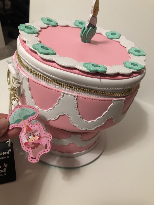 Loungefly Disney Alice in Wonderland Unbirthday Cake Glow-in