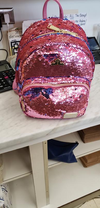 Disney Loungefly Mini Backpack - Sleeping Beauty - Reversible Sequin