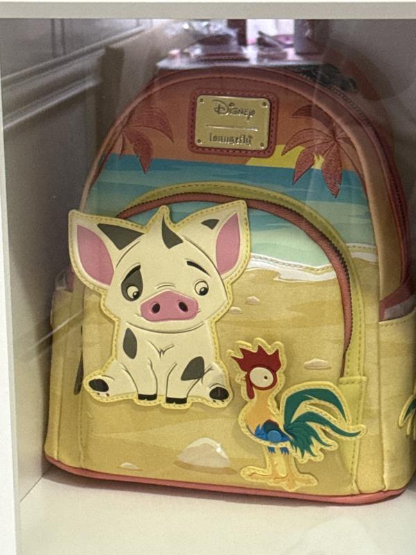 Loungefly Disney Moana Pua & Hei Hei Sunset Mini Backpack
