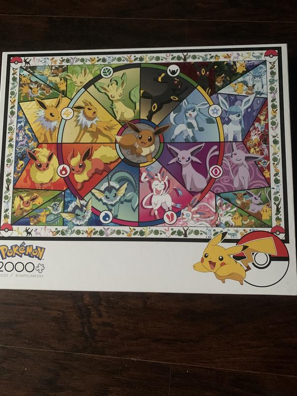 Pokemon Jigsaw Puzzle Eevee Evolutions 500 Piece Buffalo Games NEW