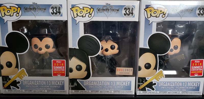 Funko Pop! Disney Kingdom Hearts Unhooded Organization 13 Mickey